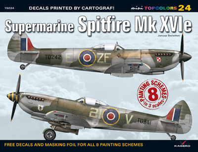 15024 - Supermarine Spitfire Mk XVIe (kalkomania)