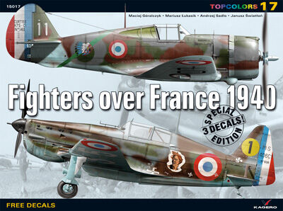 15017 - Fighters over France 1940 (kalkomanie)