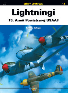 12012p - Lightningi 15. Armii Powietrznej USAAF   Lightningi 15. Armii Powietrznej USAAF