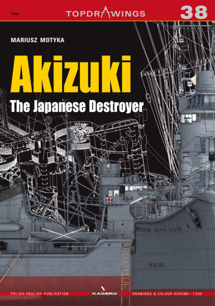 7038 - Akizuki. The Japanese Destroyer
