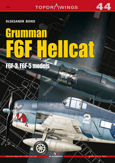 7044 - Grumman F6F Hellcat F6F-3, F6F-5 Models