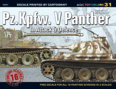 15031 - Pz.Kpfw. V Panther In Attack & Defence (kalkomania)