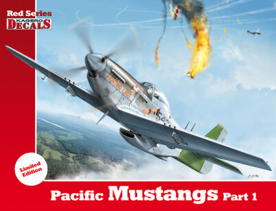 72001 - 1/72 Pacific Mustangs Part 1 (kalkomanie)