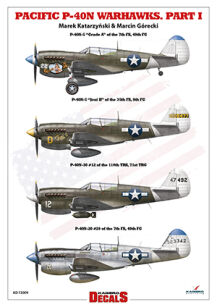 PACIFIC P-40N WARHAWKS. Part I 1/72