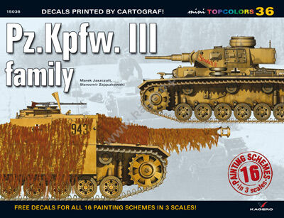 36 - Pz.Kpfw. III family (decals)