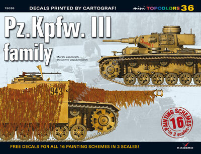 15036 - Pz.Kpfw. III family (kalkomania)