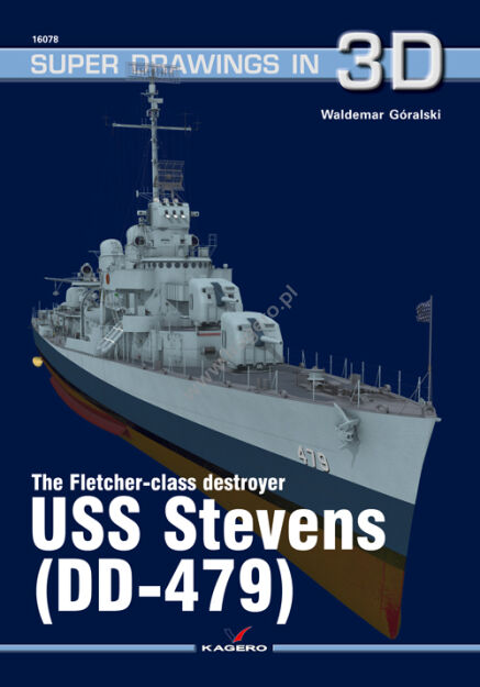 16078 - The Fletcher- class destroyer USS Stevens (DD-479)