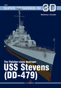 16078 - The Fletcher- class destroyer USS Stevens (DD-479)